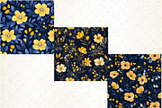 Flowers Seamless Pattern, a Pattern Graphic by DreamCafeArt (Thumbnail 2 of 3)