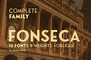 Fonseca ver.02 - 16 Fonts, a Sans Serif Font by Nasir Udin (Thumbnail 1 of 10)
