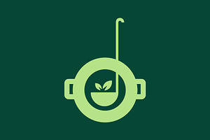 vegetable soup food logo, a Branding & Logo Template by devastd