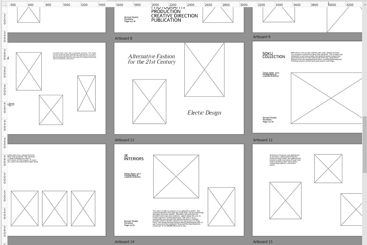 Portfolio Template, a Resume Template by Replika Machine (Photo 10 of 10)