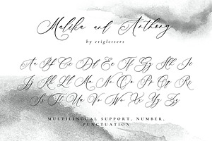 Malika And Anthony ModernCalligraphy