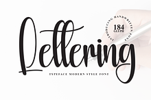Lettering | Script Font