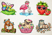 Mom & Baby Mother's Day Clipart PNG, an Illustration by RobertsArt (Thumbnail 4 of 5)