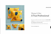 Linen Pillow 15x Mock-ups Set, a Household Mockup by Mocca Mockups Store (Thumbnail 22 of 32)