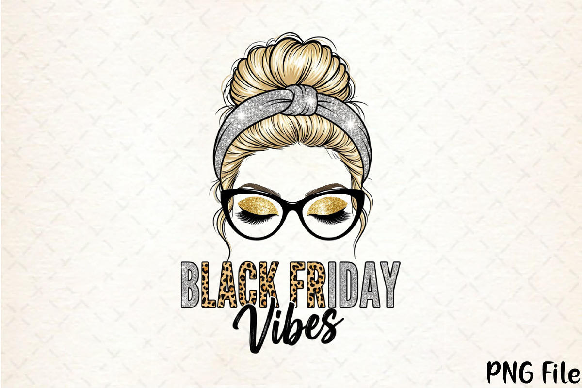 Black Friday Vibes png, a Seasonal Illustration by YA Design (Photo 1 of 4)