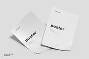 Poster / Flyer Mockups, a Books & Magazine Mockup by WebAndCat (Thumbnail 17 of 21)
