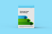 Photocopy Paper Ream Mockup, a Packaging Mockup by Illusiongraphic (Thumbnail 5 of 20)