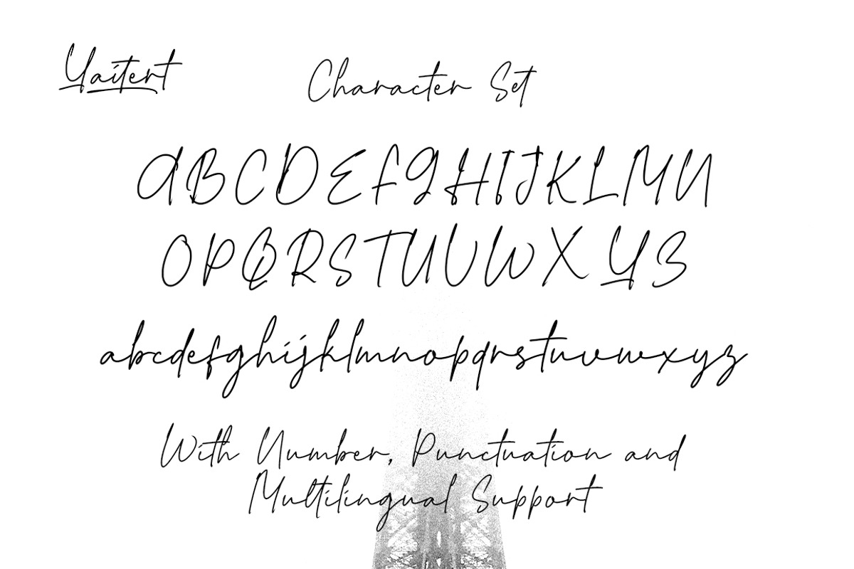 Yaitert, a Handwritten Font by Gatype (Photo 10 of 10)