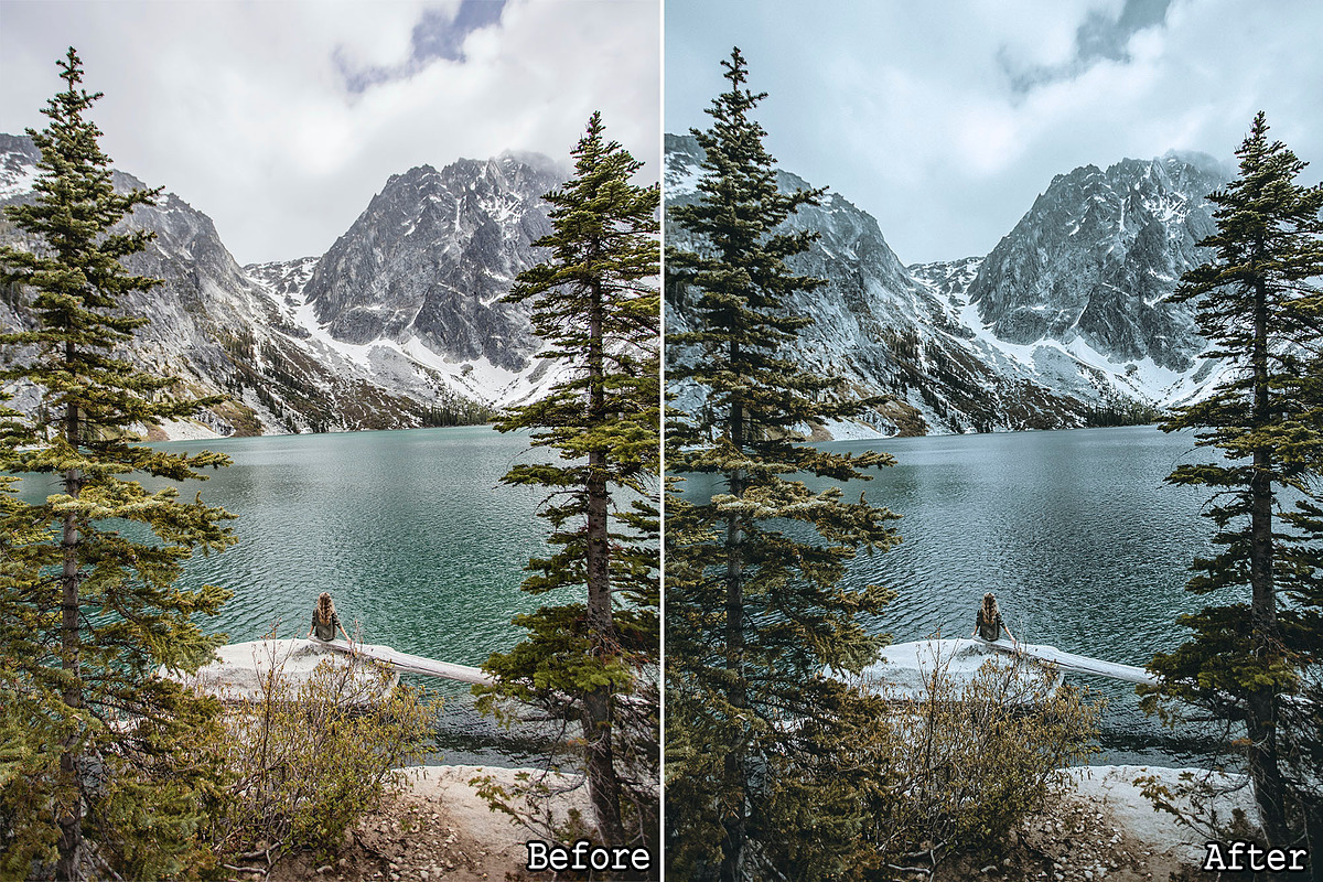 11 Cinematic Blues Lightroom presets, a Preset Add-On by Presets by Yevhen (Photo 6 of 10)