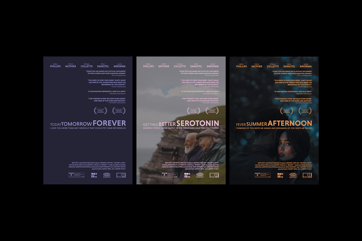 Romantic Movie Posters Collection, a Poster Template by pixelbuddha.net (Photo 5 of 7)