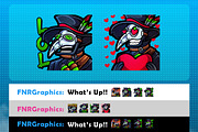 Plague Doctor Twitch Emotes, an Illustration by FNR Graphics (Thumbnail 4 of 5)