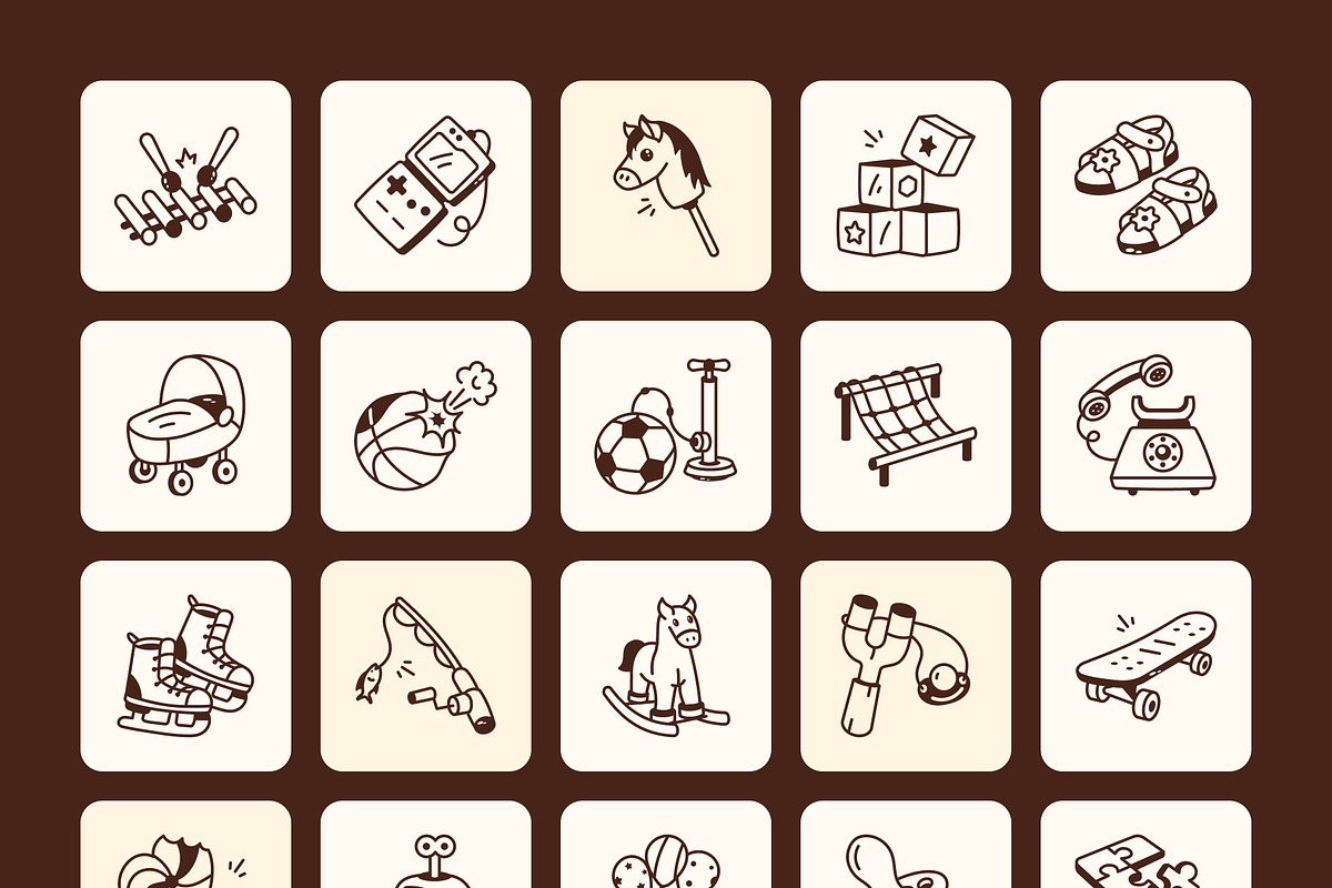 990 Universal Doodle Icons, an Outline Icon by Vectors Market (Photo 17 of 25)