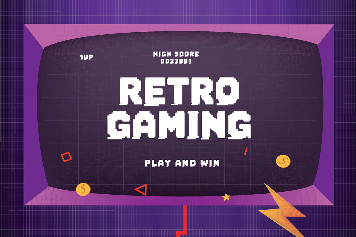 Pixel Strike – Pixel Font Arcade, a Handwritten Font by Jimtype Studio (Photo 5 of 8)