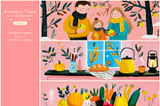 Autumn Time 1 - 199 AI illustrations, a Seasonal Illustration by Pundateam (Thumbnail 7 of 7)