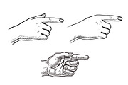 Hand pointers, an Object Illustration by Woters little shop (Thumbnail 2 of 3)