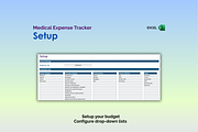 Medical Expense Tracker - Excel, an App Template by Ardent Workshop (Thumbnail 4 of 4)