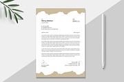 Letterhead Layout, a Stationery Template by MightyDesign (Thumbnail 1 of 8)