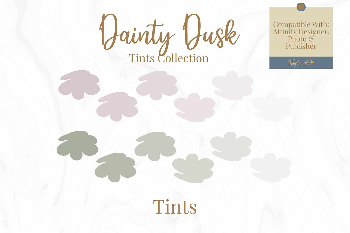 Fall Green & Lilac Colour Affinity, a Palette Add-On by May Annella (Photo 6 of 8)