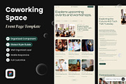 The Seed Hub - Coworking Space Event, a Websites & App Template by SLAB! Design (Thumbnail 1 of 6)