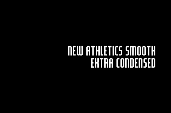NEW ATHLETICS SMOOTH EXTRA CONDENSED preview 4