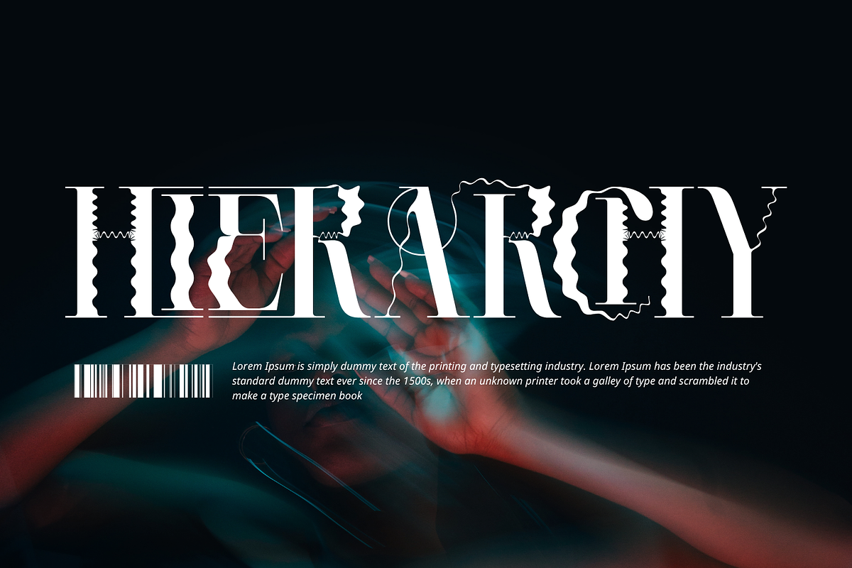Ancestral Heritage - Distorted Font, a Serif Font by 177Studio (Photo 2 of 8)