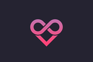 Heart Infinity Logo.