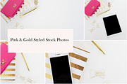 Pink & Gold Styled Stock Photos, a Beauty & Fashion Photo by Fempreneur Styled Stock (Thumbnail 1 of 4)