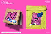 Sticker's Branding Mockup Bundle, a Packaging Mockup by Mocku (Thumbnail 18 of 25)