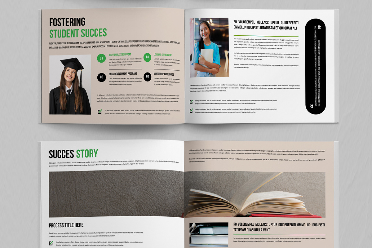 Education Brochure Landscape, a Brochure Template by ContestDesign (Photo 4 of 5)