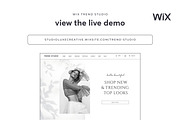 Ecommerce Wix Website Template, a Wix Template by Studio Luxe Creative (Thumbnail 9 of 12)