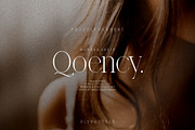 Qoency Modern Serif, a Serif Font by Glyphstyle (Thumbnail 1 of 8)