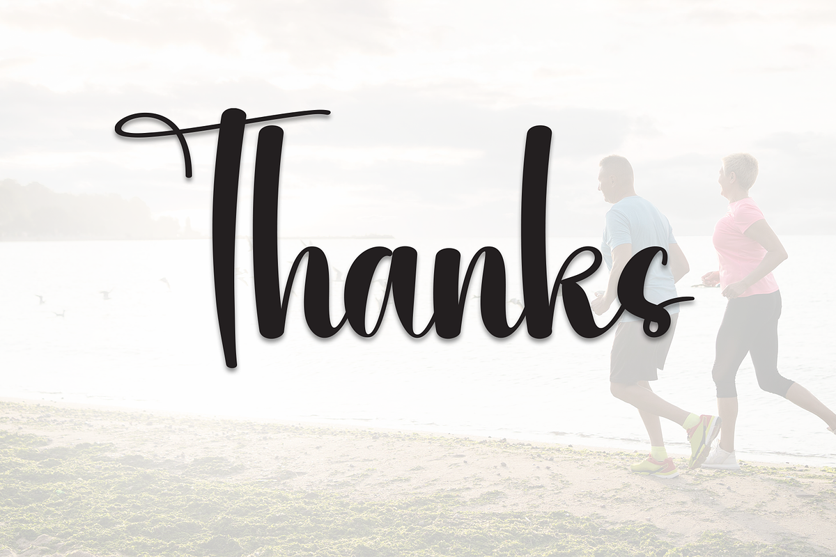 Jogging | Script Font, a Handwritten Font by Scratchones (Photo 9 of 9)