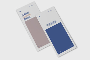 Modern DL Bifold Brochure Mockup, a Product Mockup by graphypix