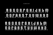 Megas Blemor - Tattoo Font, a Blackletter Font by Iqsiart Studio (Thumbnail 9 of 10)