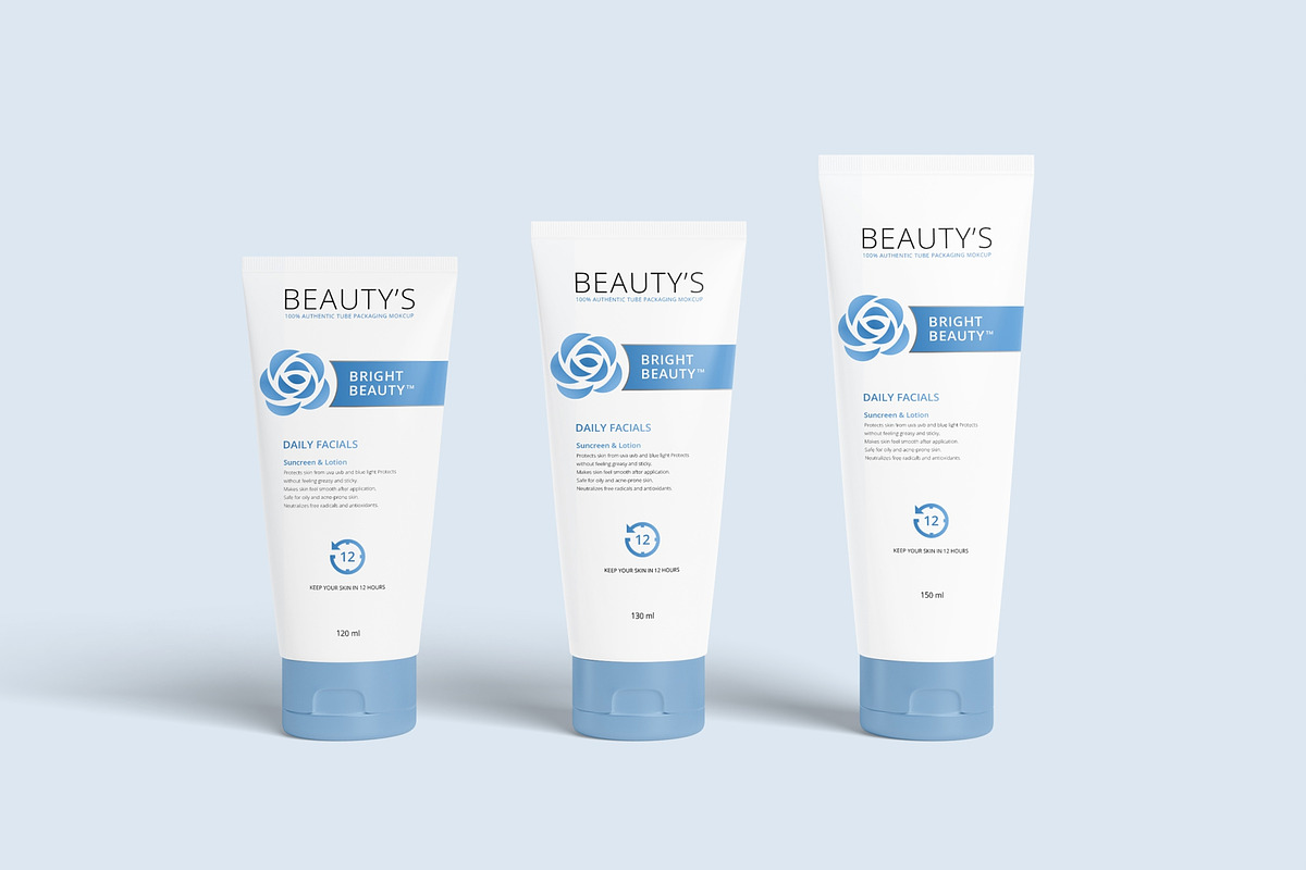 Cosmetics mockup, a Packaging Mockup by baim_std