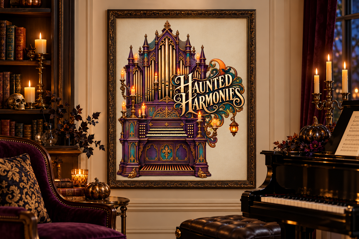 Halloween Music Clipart Bundle, an Object Graphic by Colorsfav (Photo 6 of 7)