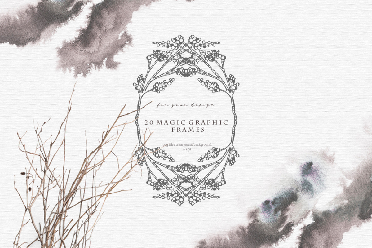 winter collection;wreaths,shapes,sea, an Object Graphic by DigitalDream (Photo 2 of 14)