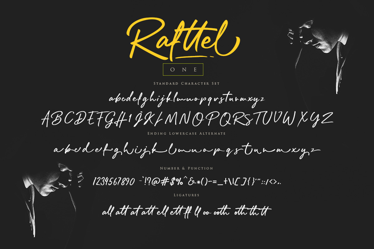 Rafttel Font, a Script Font by Ardyanatypes (Photo 11 of 12)