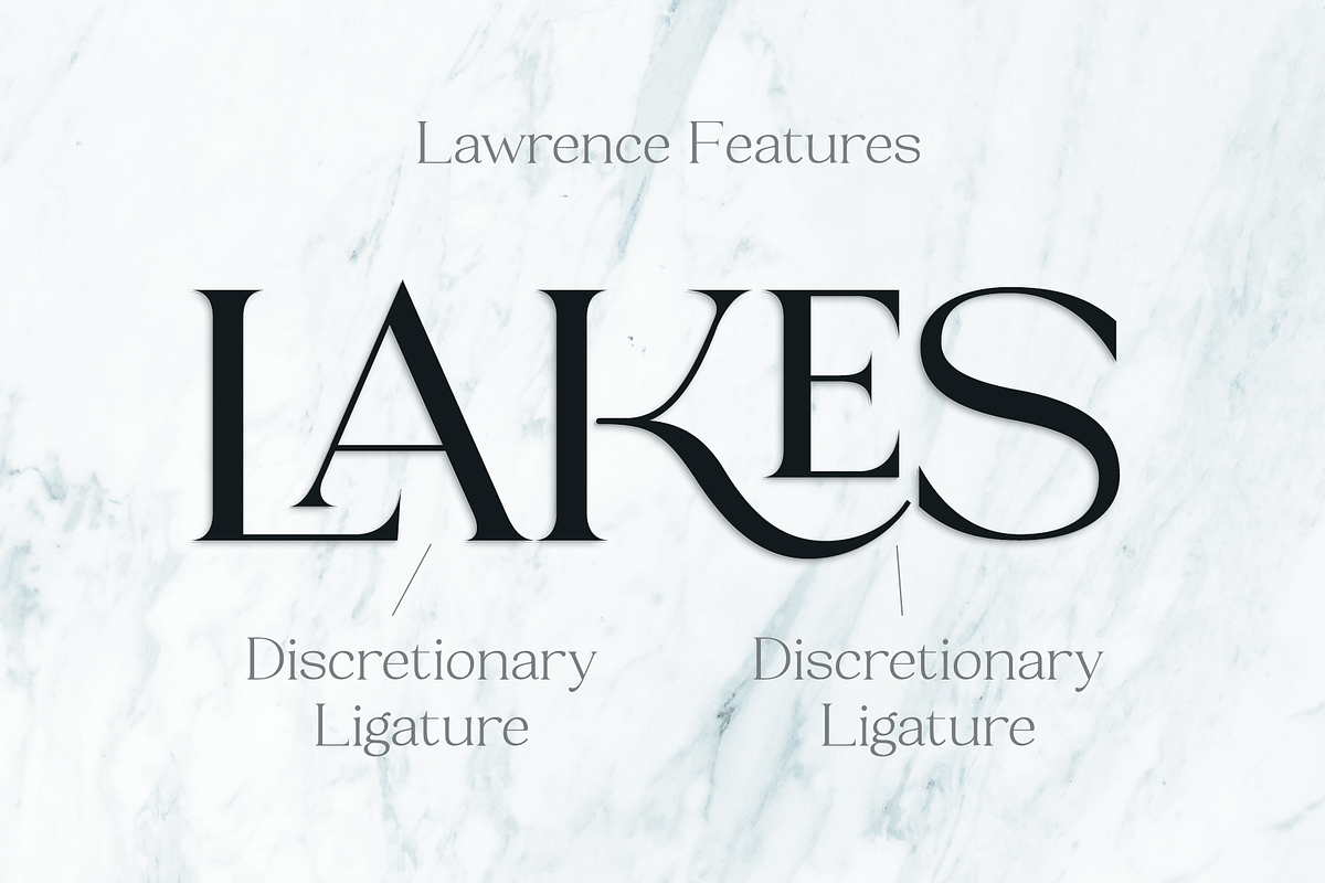 Lawrence Modern Roman, a Serif Font by Fenotype (Photo 9 of 10)