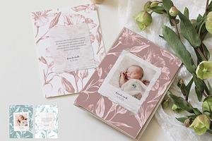 Elegant Floral A5 Multipurpose Card, an Invitation Template by McLittle Stock