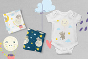 Good night. Cute bears collection., an Animal Illustration by Kate Art (Thumbnail 10 of 14)