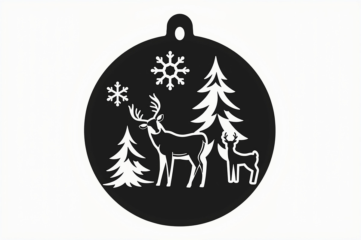 christmas svg bundle, laser cut chri, an Illustration by musafir_fashion (Photo 16 of 16)