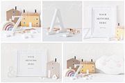Nursery frame mockup bundle - 8x10'', a Print Template by L'Aura Studio (Thumbnail 3 of 7)