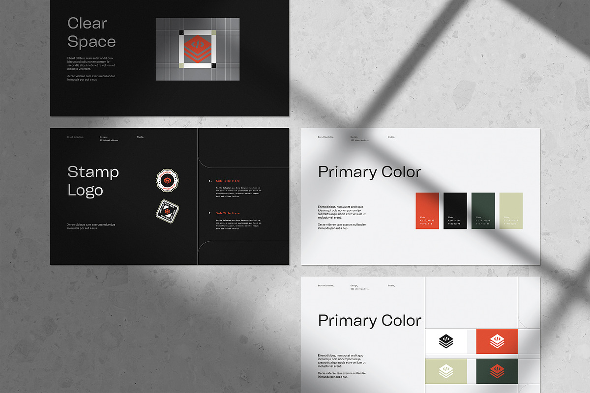 Brand Guidelines, a Presentation Template by WhiteGraphic (Photo 5 of 10)