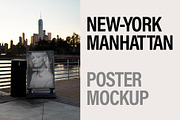 Poster Mockup in Manhattan, New York, an Advertising Mockup by Brandacle Mockups (Thumbnail 6 of 7)
