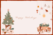 Boho Christmas, warm & cozy, a Seasonal Illustration by Mio Buono (Thumbnail 16 of 17)