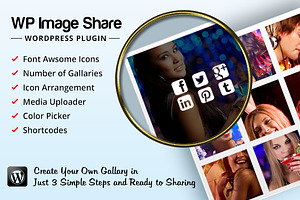 WP Image Share Plugin