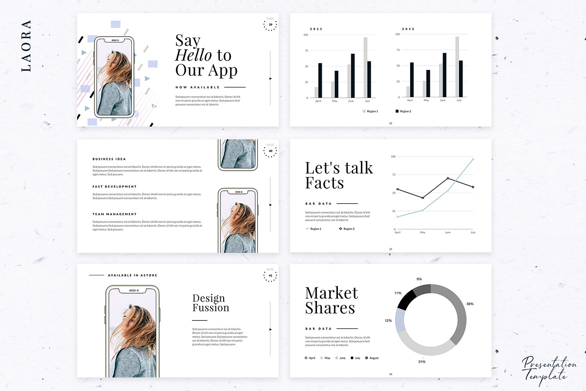 Laorah - Powerpoint Template, a Presentation Template by Slidehack (Photo 6 of 8)