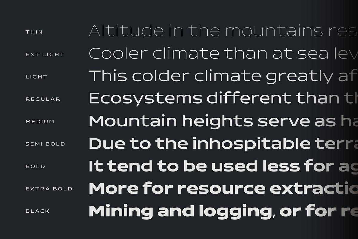 Adero, a Sans Serif Font by Eko Bimantara (Photo 7 of 11)