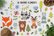 Forest Discoverer - Clip art+Posters, an Animal Illustration by Astarte_design (Thumbnail 2 of 9)
